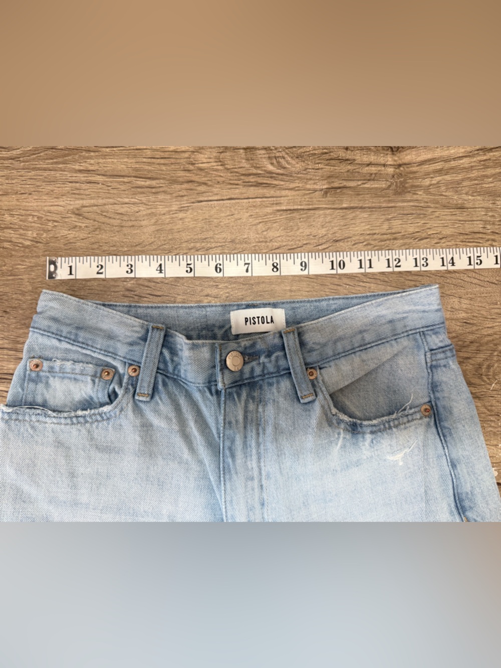 Pistola Ruby‎ High Rise Palazzo Wide Leg Jean size 26 - Picture 6 of 10